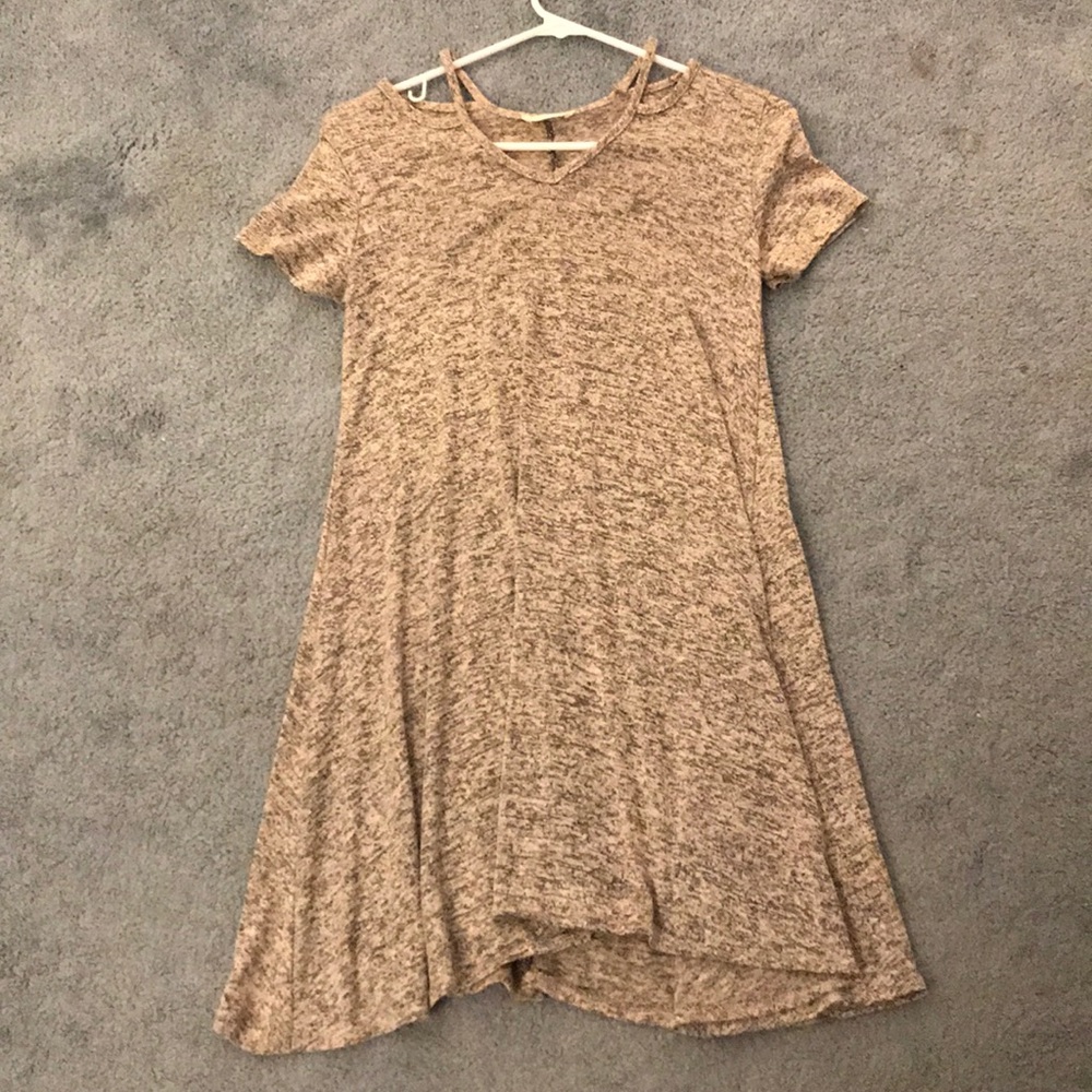 Gray Midi Dress
